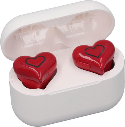 Love -Hjärtformade LED-earbuds.