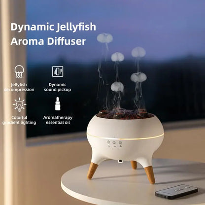 Jellyfish Luftfuktaren med aromaterapi