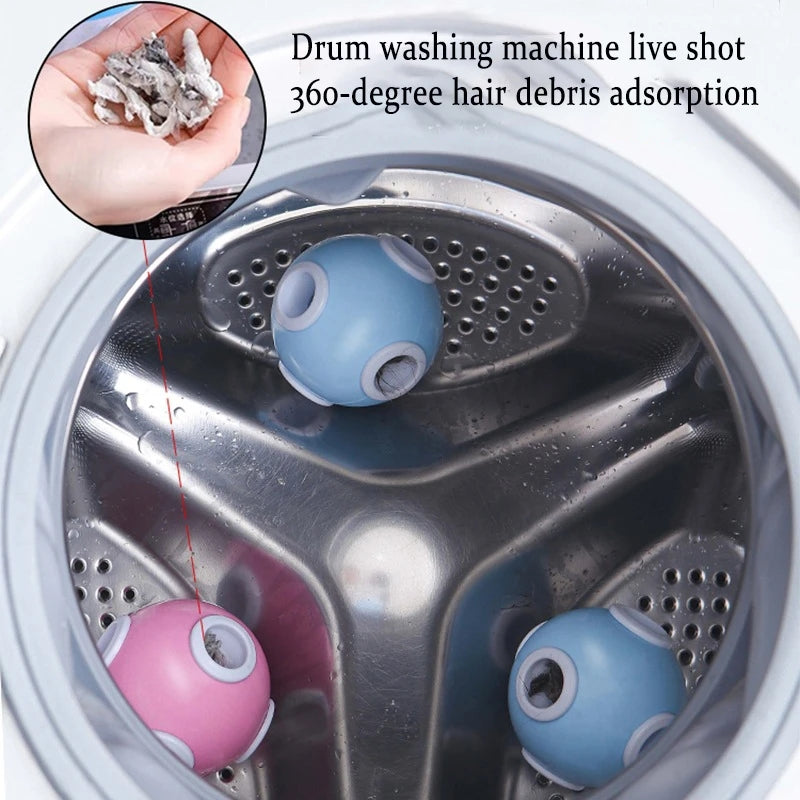 Rolle -bollen som tar bort hår & damm från kläder, möbler mm.